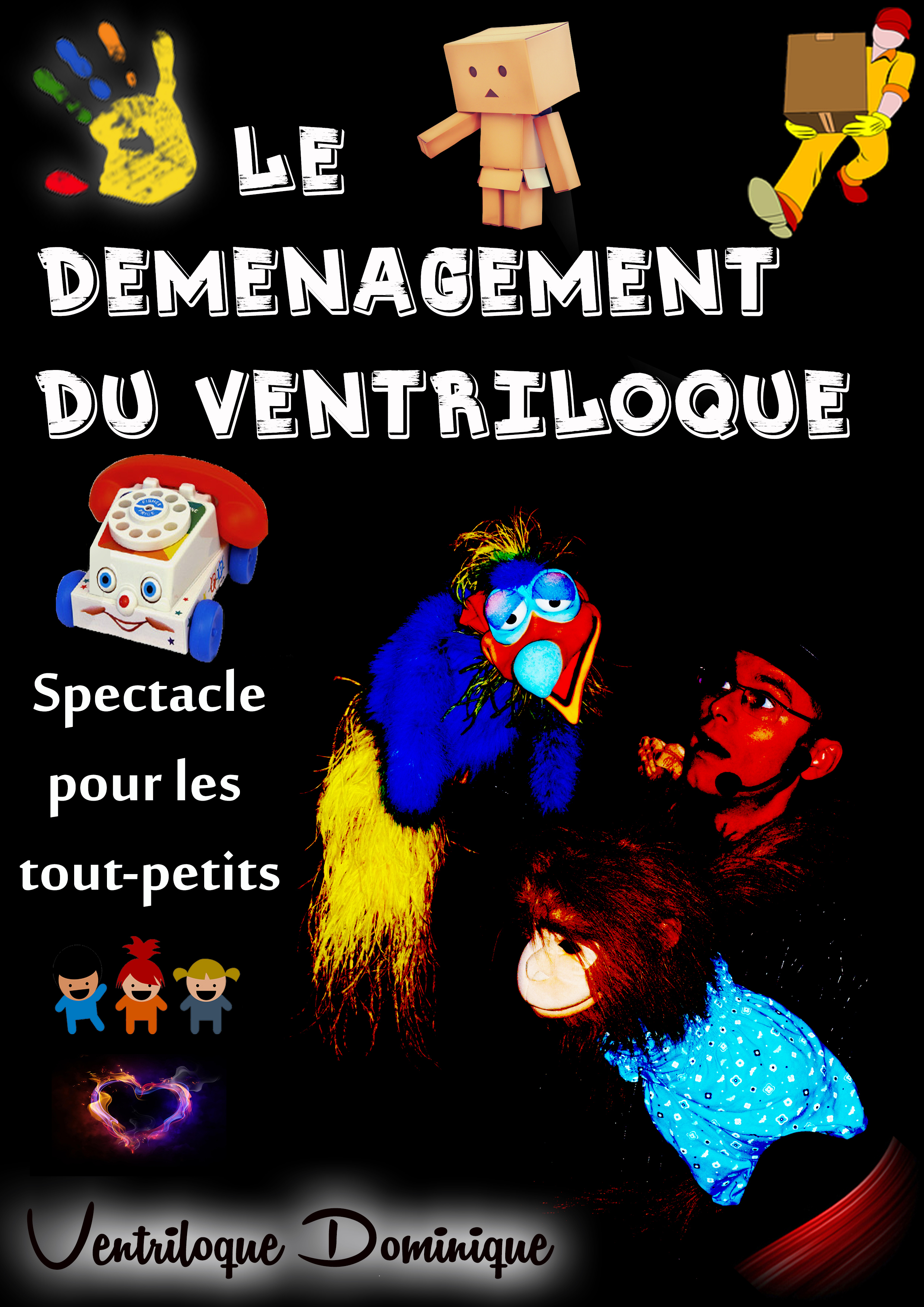 Découvrez le ventriloque Dominique et ses spectacles